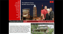 Desktop Screenshot of clevelandhomes.com