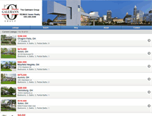 Tablet Screenshot of clevelandhomes.com